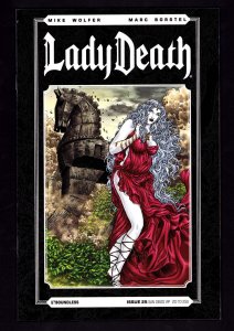 Lady Death #25 Variants 13 pcs + #'s 24 & 26 Variants - 15 pc Lot (2013) 9/9.2