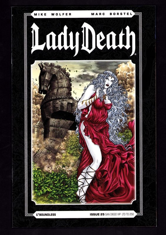 Lady Death #25 Variants 13 pcs + #'s 24 & 26 Variants - 15 pc Lot (2013) 9/9.2
