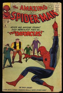 Amazing Spider-Man #10 VG- 3.5 1st Full Appearance Enforcers!