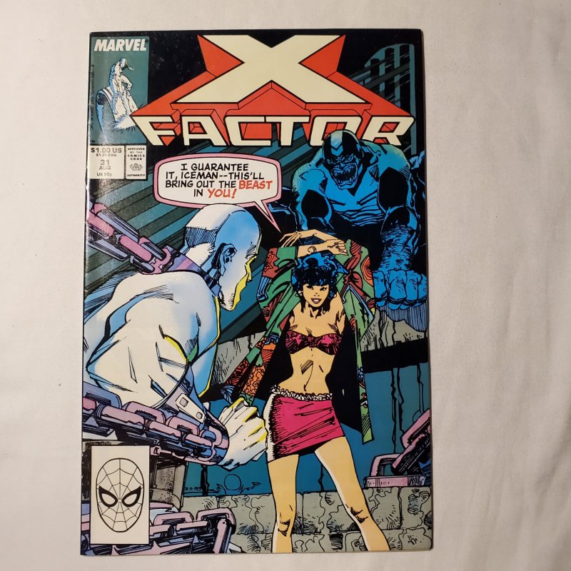 X-Factor 31 Very Fine/Near Mint Art by Walter Simonson