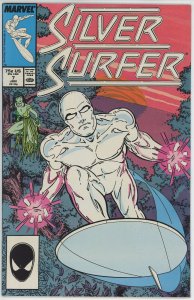 Silver Surfer #7 (1987) - 9.2 NM- *Triangle*