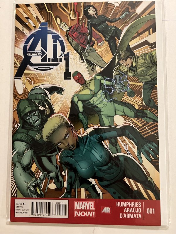 Avengers Comic 1 A.I. Cover A Dustin Weaver First Print 2013 Humphries Araujo 