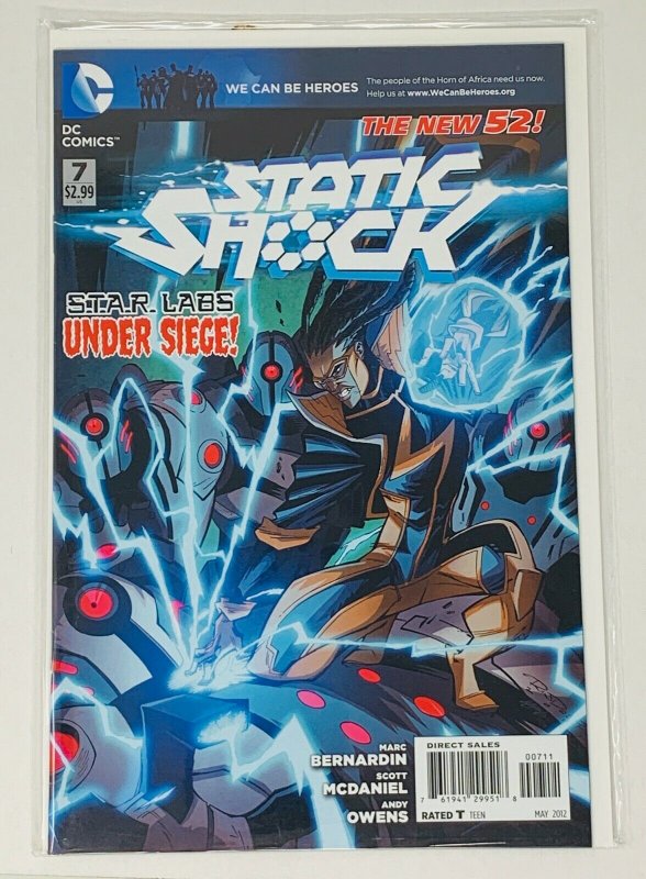 STATIC SHOCK #1-8 COMPLETE RUN (DC)