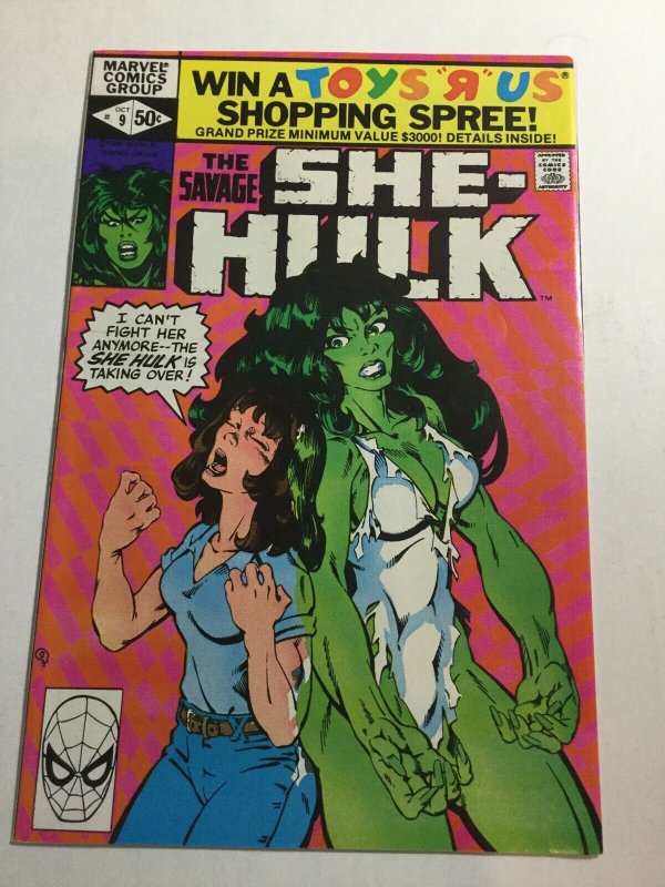 Savage She-Hulk 9 Nm Near Mint Marvel Comics