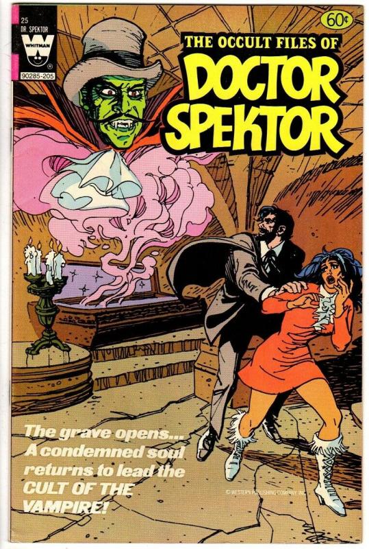 OCCULT FILES OF DOCTOR SPEKTOR 25 FN- May 1982