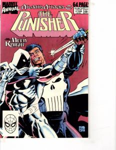 Lot Of 2 Marvel Comic Books Punisher Annual #1 2 BH52