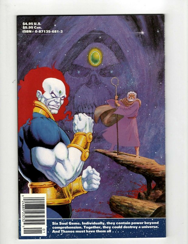 The Thanos Quest Marvel Comic Book # 1 NM 1st Print Jim Starlin Avengers OF2