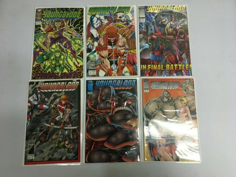 Youngblood lot 11 different issues avg 8.0 VF (Image) 