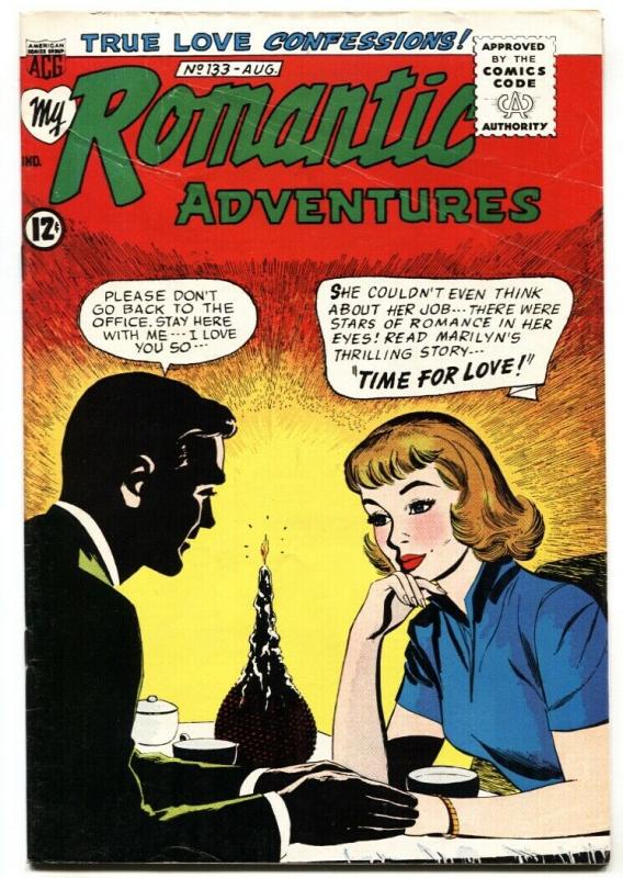 My Romantic Adventures #133 1964- Fat girl/ugly duckling story: A DIET OF RO...