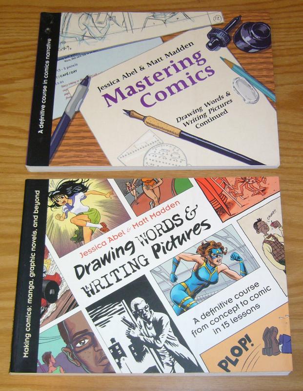 Drawing Words & Writing Pictures VF/NM how to guide + mastering comics - lessons