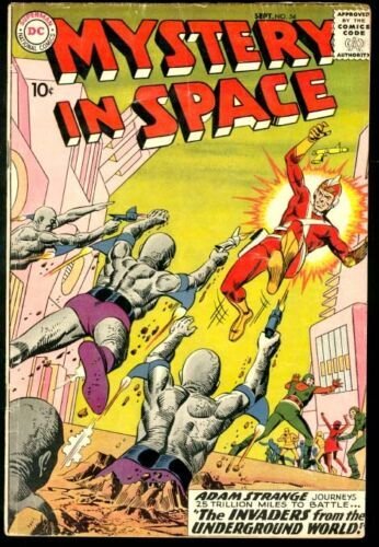 MYSTERY IN SPACE #54-WILD SCI-FI TALES-DC VG/FN 