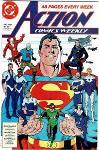 Action Comics #601 - Secret Six 1st Team Appearance, Superman NM