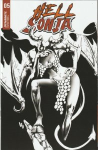 Hell Sonja # 5 Variant 1:7 Cover N NM Dynamite [G9]