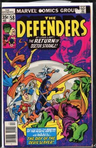 The Defenders #58 (1978) The Defenders