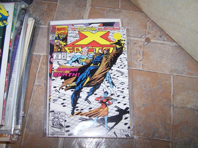 X-Factor  79  june 1992 marvel   MADDOX HAVOC POLARIS  quicksilver 