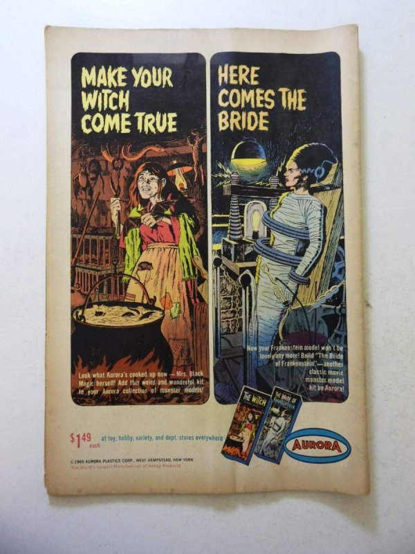 Our Fighting Forces #95 (1965) GD Condition 2 tear fc 1/2 spine split