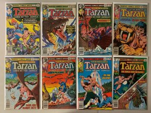 Tarzan comics set #1-29 (last issue) + 1 annual 31 diff avg 6.0 (1977-79)