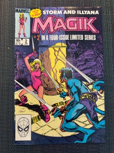 Magik (Storm and Illyana Limited Series) #2 Direct Edition (1983)