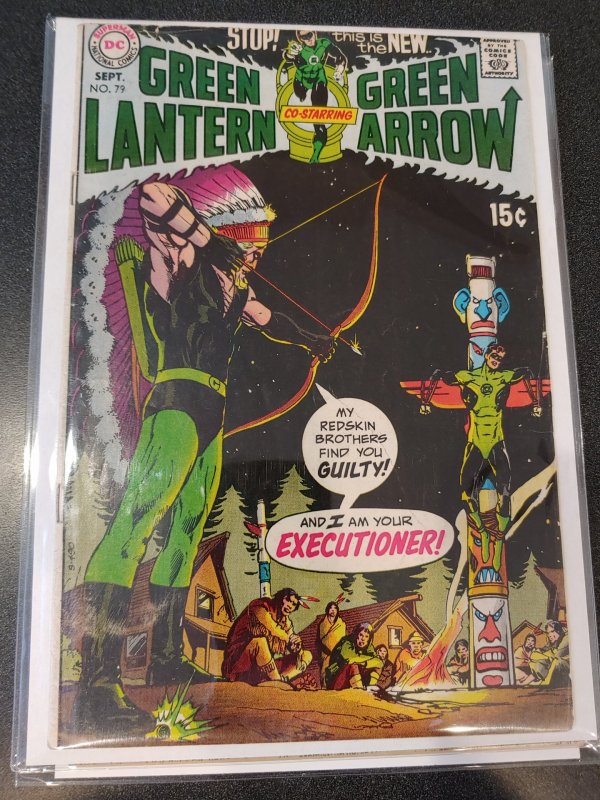 GREEN LANTERN #79 F/VF, Neal Adams art, Green Arrow, DC Comics 1970 FINE