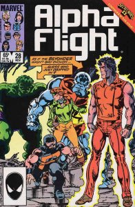 Alpha Flight (1st Series) #28 FN ; Marvel | Secret Wars II