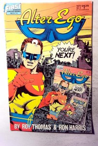 Alter Ego #4 (1986) First Comics 1st Print Comic Book
