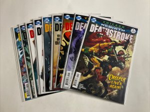 Deathstroke 11-19 Lot Run Set Near Mint Nm Dc Comics