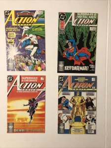 Action Comics #596 598 599 & 600 Lot Of 4