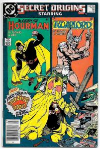 Secret Origins #16 Hourman & Warlord (DC, 1987) FN-
