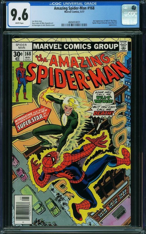 Amazing Spider-Man #168 (1977) CGC 9.6