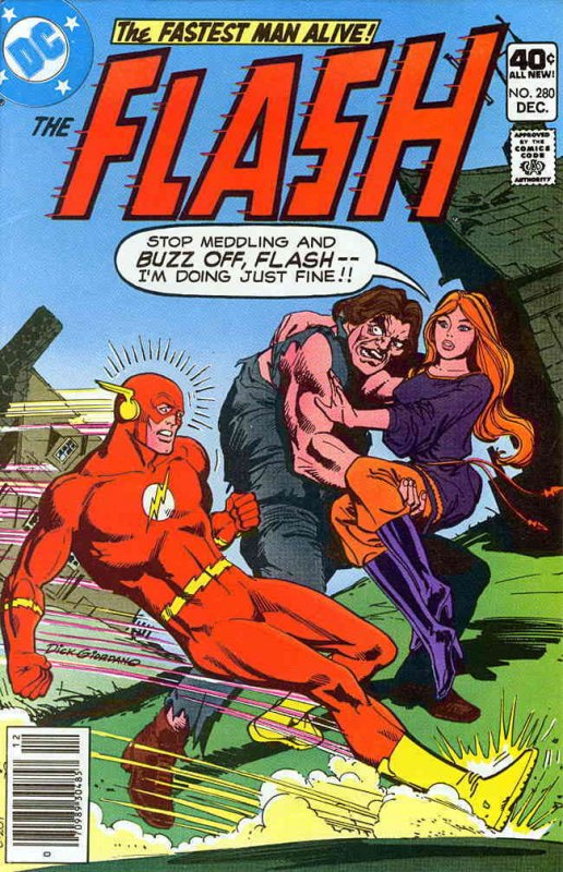 Flash, The (1st Series) #280 FN ; DC | December 1979 Dick Giordano