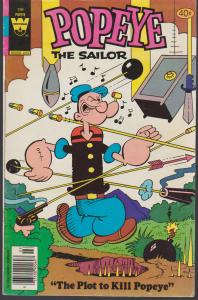 POPEYE THE SAILOR #156 1980 WESTERN PUBLISHING/KING FEATURES  BAGGED & BOARDED