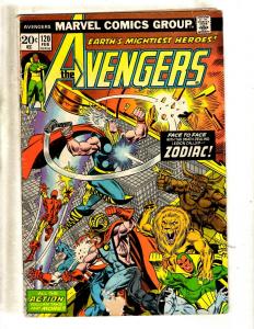 Avengers # 120 VG Marvel Comic Book Thor Zodiac Avengers Hulk Iron Man J321