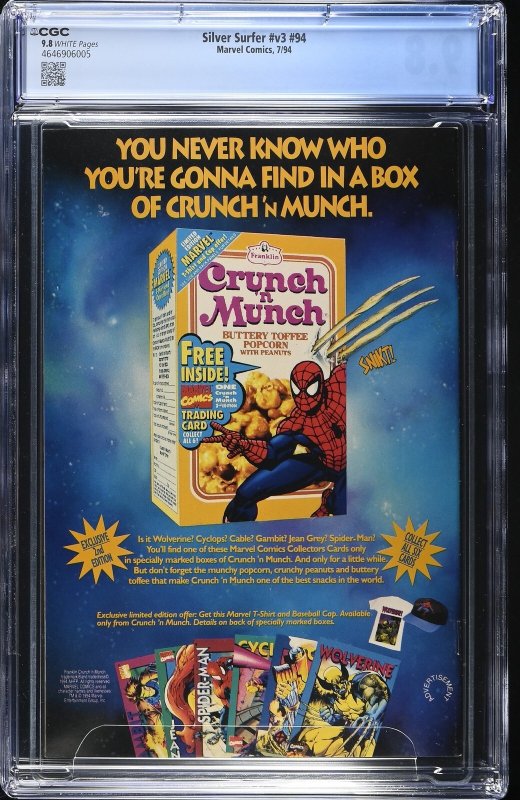 Silver Surfer #v3 #94 (7/94) Graded CGC 9.8