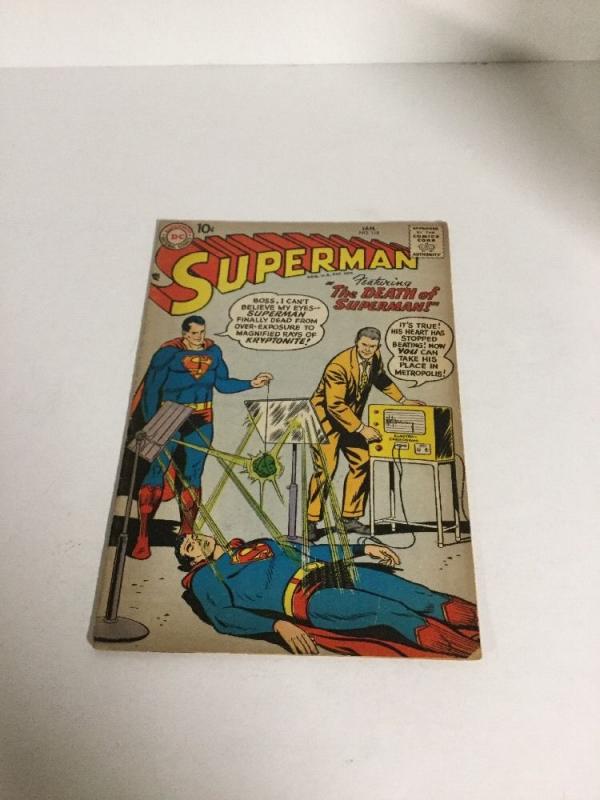 Superman 118 Vg Very Good 4.0 Silver Age