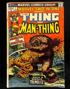 Marvel Two-In-One #1 Thing Vs. Man-Thing!