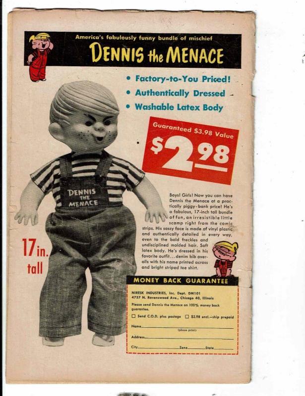 Dennis The Menace # 13 FN- Comic Book Standard Comics Mr. Wilson Ketcham JL1