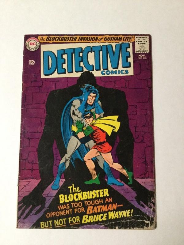 Detective Comics 345 3.5 Vg- Very Good- Silver Age