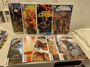 Heroes in Crisis Complete Mini-Series Set 1-9 9.0 (our highest grade) Tom King!
