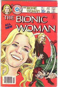 Bionic Woman, The  #1 (Oct-77) FN Mid-Grade Jaime Summers