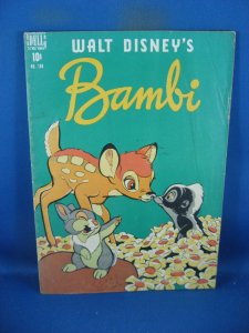 FOUR COLOR 186 BAMBI VG 1945 DELL