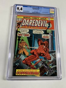 Daredevil 124 Cgc 9.4 White Pages Marvel Bronze Age