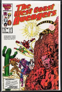 West Coast Avengers #17 (1987) West Coast Avengers / Avengers West Coast