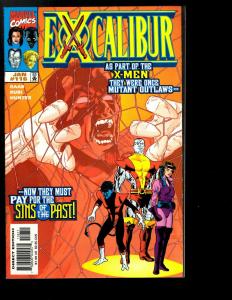 10 Excalibur Comics # 111 112 113 114 115 116 117 118 119 120 121 122 123 JF26