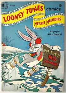 LOONEY TUNES MERRIE MELODIES Bugs Bunny Comic 101 — 1950 Dell Comics 52 Pages 