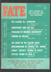 Fate 10/1966-Voodoo in Chicago-Scientology & The FDA-Mystic-occult-pulp myste...