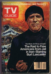ORIGINAL Vintage May 17 1986 TV Guide No Label Burt Lancaster