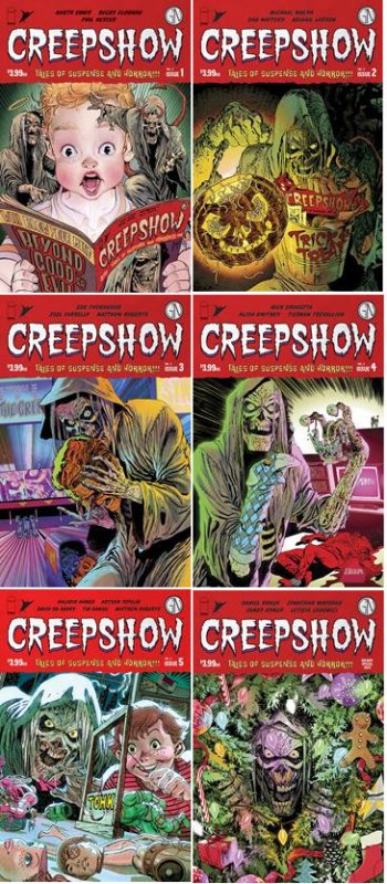 (2023) Stephen King CREEPSHOW VOL 2 #1-5 + HOLIDAY SPECIAL COMPLETE COVER A SET!