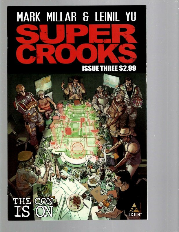 11 Comics Brilliant #1 2 3 4 Super Crooks #1 2 3 Secret Service #1 and more J438