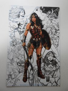 Justice League #1 Comic Sketch Art Variant (2018) VF/NM Condition!