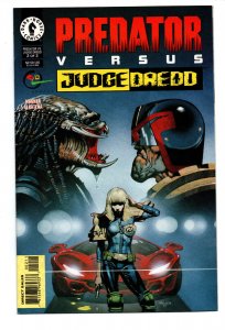 Predator versus Judge Dredd #1 2 & 3 Complete Set - 1998 - NM 